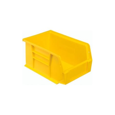 Quantum Storage Systems Hang & Stack Storage Bin, Plastic, 12 PK QUS221YL